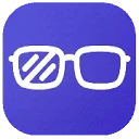 RemoveGlassesGlare logo